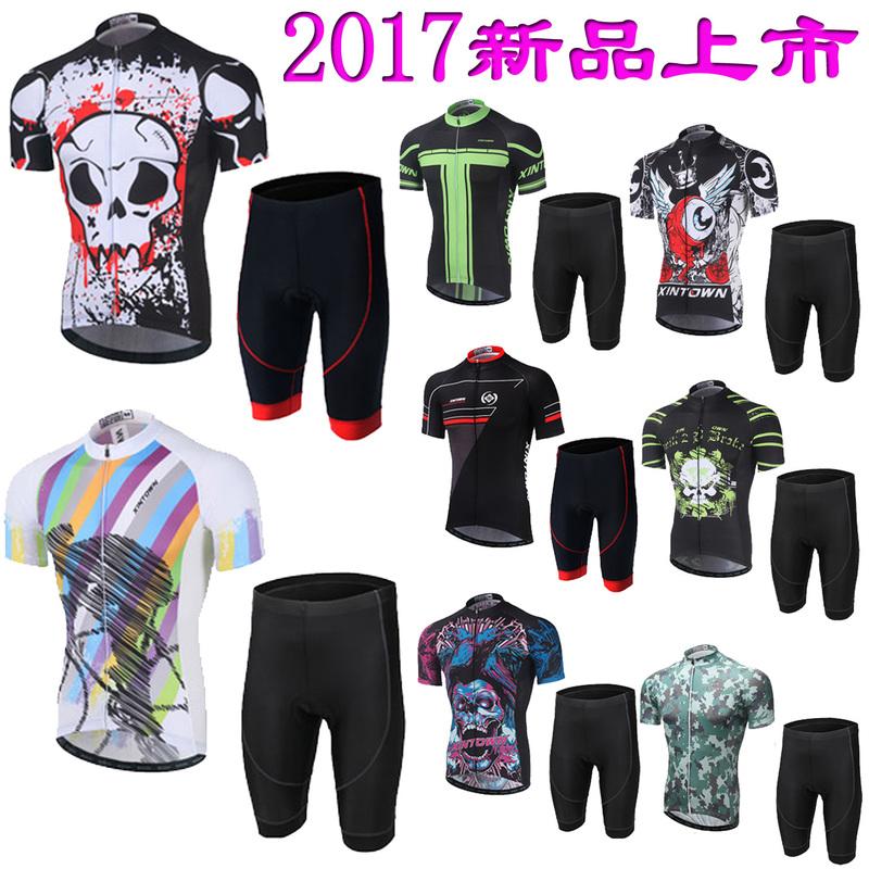 【綠色運動】2017年 自行車衣 腳踏車衣車褲短套裝  吸濕排汗 款款