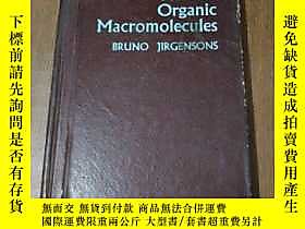 古文物Natural罕見Organic Macromolecules 天然有機大分子（英文，精裝）館藏露天22687 B 
