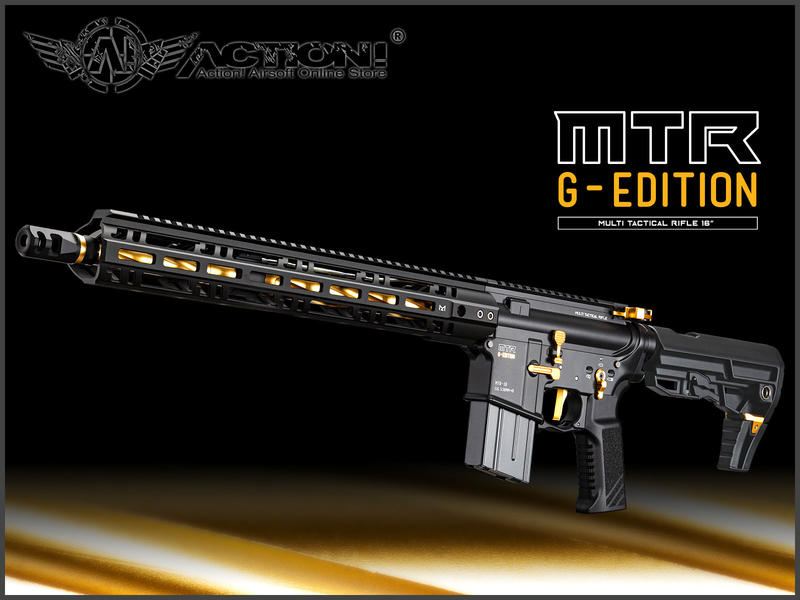 【Action!】需訂購）TOKYO MARUI - MTR16 G-Edition 黑金版 GBB氣動槍
