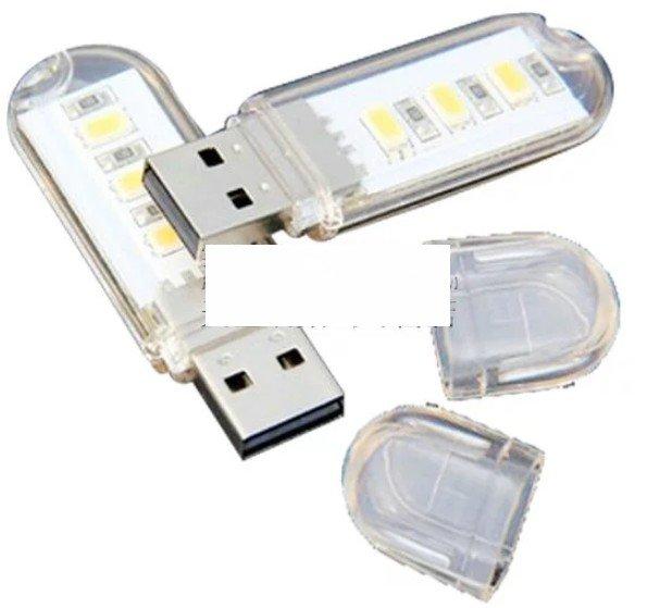 【誠泰電腦】超亮 USB LED 0.5W*3 LED燈 LED手電筒 LED工作燈 小夜燈 檯燈 USB燈 暖白光