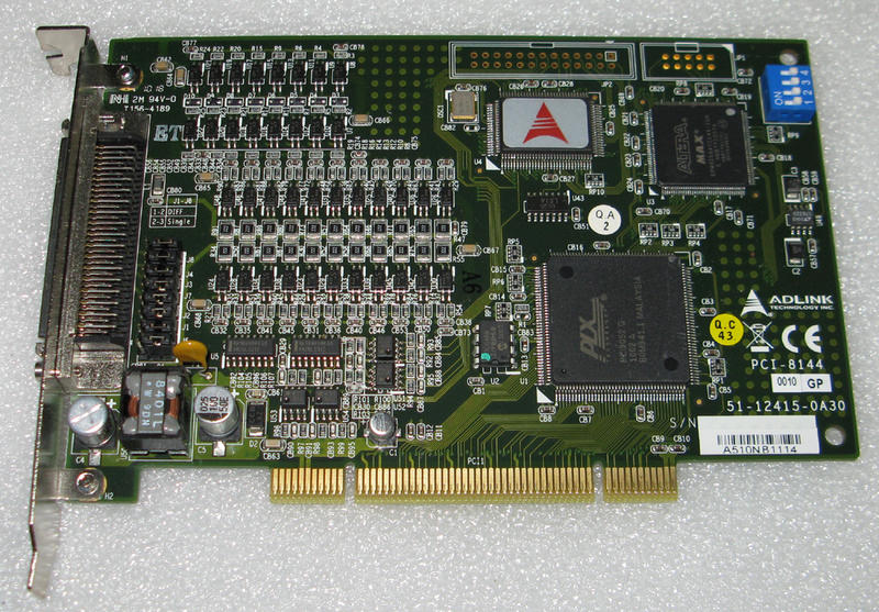 【Monster】 ADLINK PCI-8144 4 軸步進運動控制器