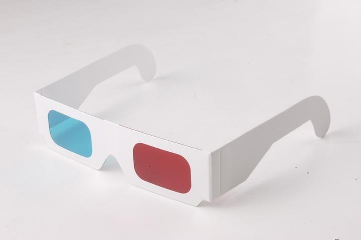 3D眼鏡及3D立體眼鏡:紅藍紙眼鏡.可以看3D立體影片及圖案-最少下標數量:20個
