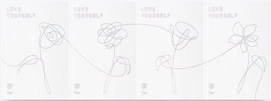 ☆C☆韓版【送限量小卡】防彈少年團BTS Love Yourself 承Her 第五張