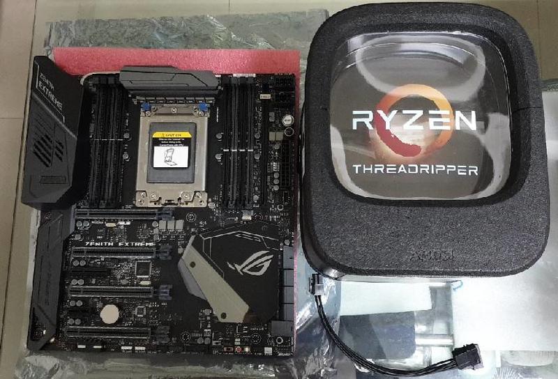 AMD Ryzen Threadripper 1950X + ASUS X399 ZENITH EXTREME