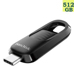 SanDisk 512GB Ultra Slider Type C CZ480 512G 400MB s 隨身碟