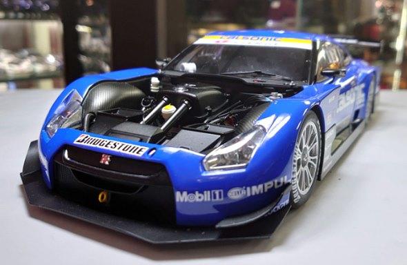 Autoart 1/18。Calsonic Impul GT-R #12 Super GT 2008。藍盒| 露天市