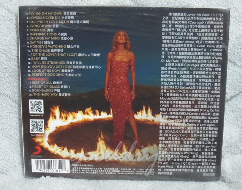  celine dion courage deluxe edition 