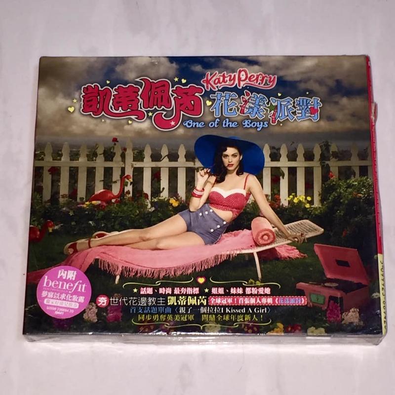 Katy Perry 2008 One Of The Boys Taiwan Box CD Sealed