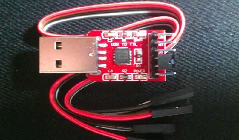 usb to ttl SiLabs CP2102 3.3v 5v電源 支援 Win10 穩定度高 USB TO UART