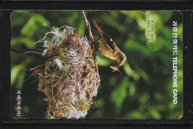 各類型卡 韓國卡片  鳥類電話卡  K-007-30 - (鳥類專題)