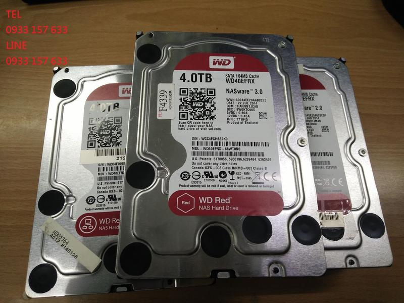 出售  故障 WD 紅標  4TB 3.5吋  NAS硬碟   WD40EFRX  每顆只要9999元.....