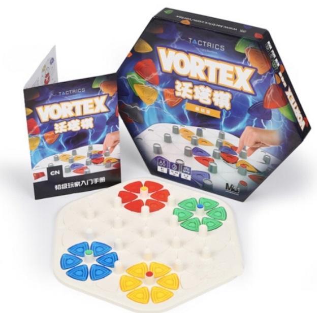 骰子人桌遊-(免運) 沃塔棋 VORTEX(附繁) 趣味棋盤遊戲