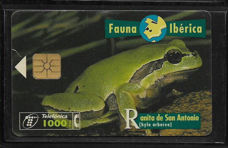 各類型卡 其他國家卡片 青蛙電話卡  W-003-09 - (動物專題)