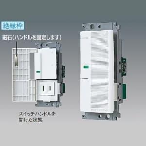 日本原裝Panasonic國際牌 開關隱藏插座 WTC5222W　白色面板