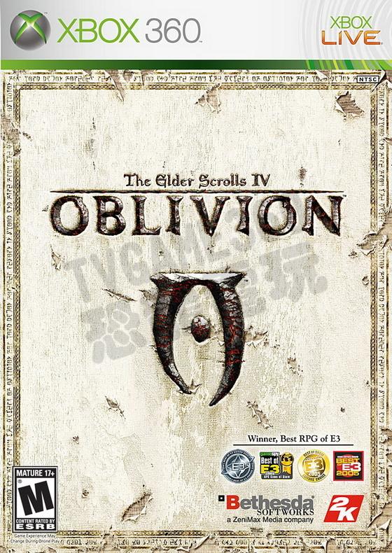 二手商品 XBOX 360 上古卷軸 4：遺忘之都 The Elder Scrolls IV 日文版【OK遊戲王】 