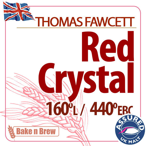 [BakenBrew] Red Crystal Malt 紅色水晶麥芽 400EBC (160L)