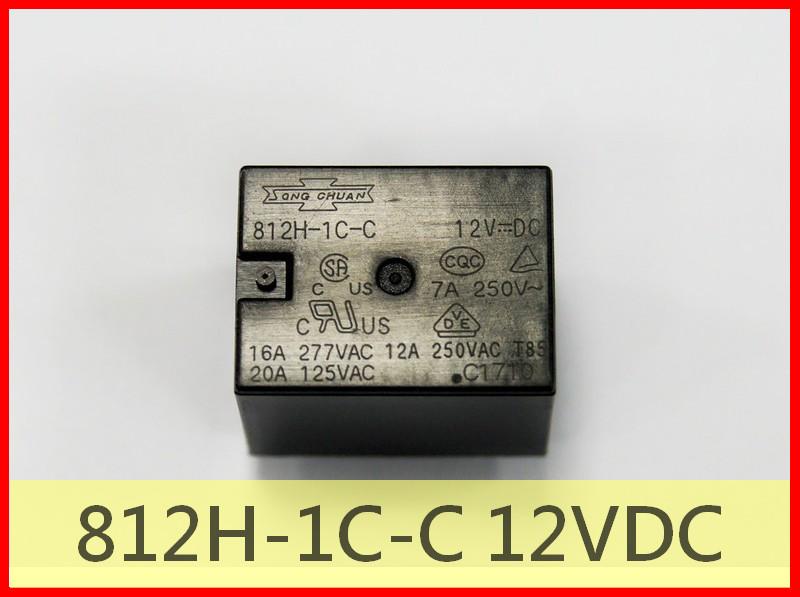 【金華】SONG CHUAN/812H-1C-C 12VDC Relay繼電器
