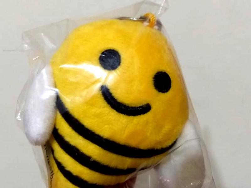 honestbee 蜜蜂 鑰匙圈