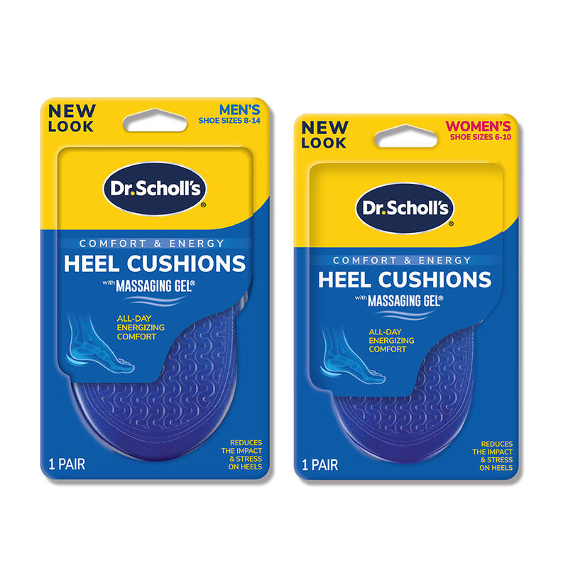 Dr. Scholl's 爽健 腳跟減壓按摩凝膠鞋墊 (男用/女用) 男性鞋墊 女性鞋墊【DDBS】
