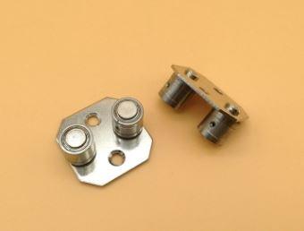 不銹鋼定位器 木門 移門雙軸定位器 定位輪 止擺器 固定順位輪 單個價格