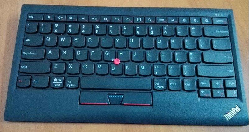 Lenovo ThinkPad BT Keyboard (小紅點多功能藍芽鍵盤 4X30K12182) 已停產