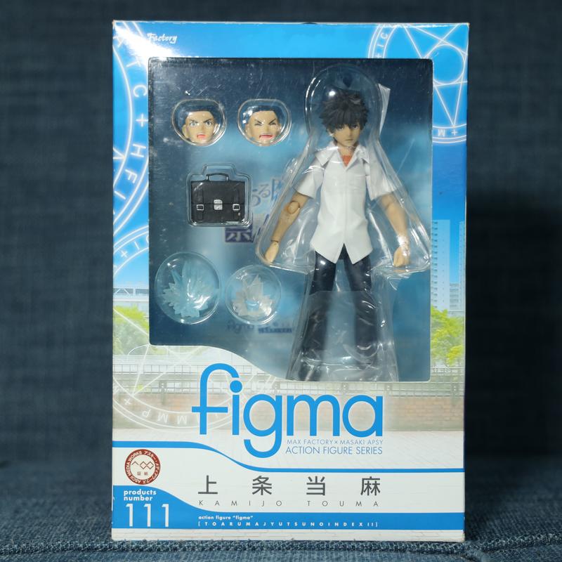 GSC figma 111 魔法禁書目錄 某科學的超電磁炮 上條當麻 代理已拆現貨 賣場內有更多黏土人 figma