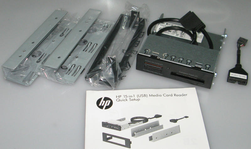 HP 15-in-1 USB 3.0 Media Card Reader 15合1 讀卡機 全新品