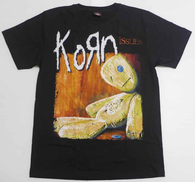 【Mr.17】KORN 崆樂團 ISSUES 金屬 搖滾 龐克 進口短袖樂團t-shirt 短袖T恤 (H712)