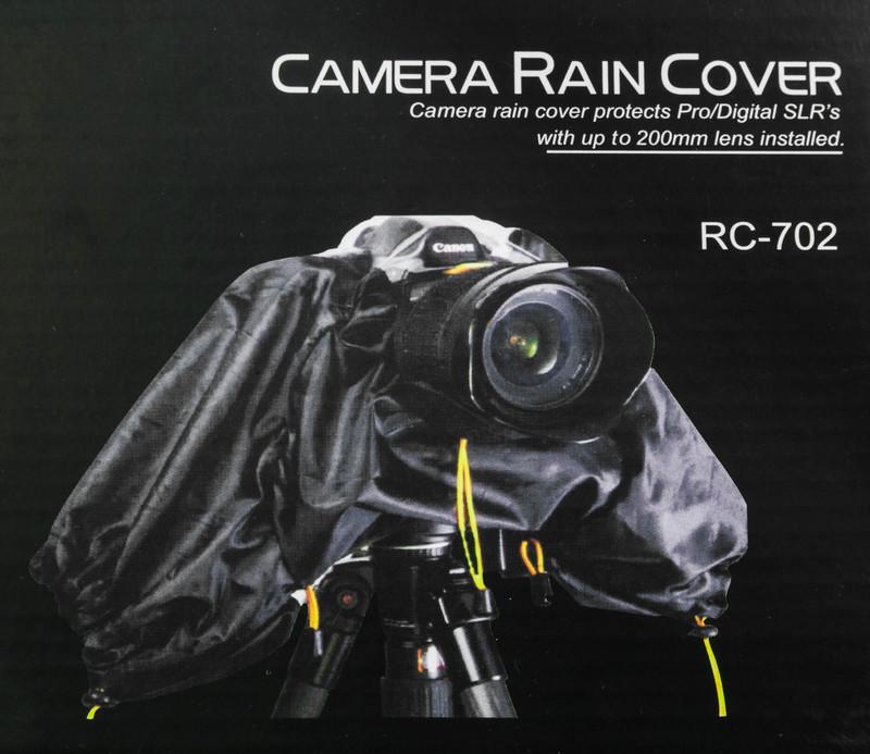 呈現攝影-SAMARK 相機雨衣透明長版 單眼相機雨衣 防風 防雨罩 防沙塵 廣角至望遠 小白 小黑六