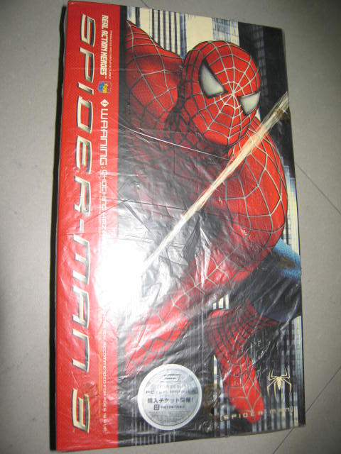 全新未拆 日正版 初回限定 MEDICOM  SPIDER MAN 3 蜘蛛人紅色 1/6可動人偶(非HOT TOYS)