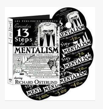 (魔術小子) [C509] Richard Osterlind's 13 Steps To Mentalism 心靈魔術