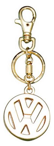 《※金螃蟹※》福斯 Volkswagen 字體 標誌 標籤 字標 LOGO 金 銀 精美鑰匙圈  
