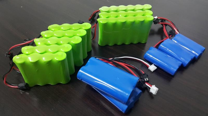 大容量 充電電池 鋰電池  電池 雙鷹 匯納 挖土機電池 4.8V   7.4v  7.2V