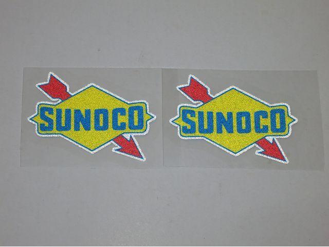 3M反光貼紙 2入裝 美國 SUNOCO 太陽石油公司 機油品牌 反光 防水 裝飾貼紙