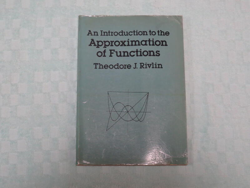 古書 An introduction to the approximation of functions（Rivlin）