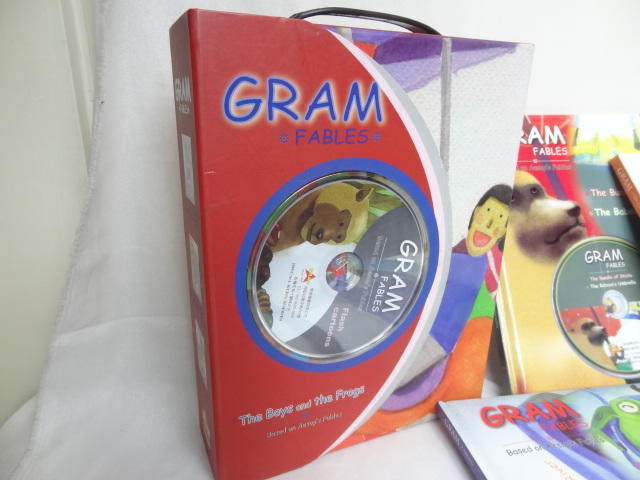 (y) GRAM FABLES 3本套裝+4光碟 偉格圖書出版