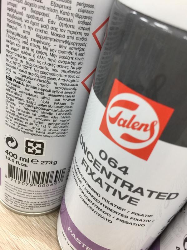 Talens 064 Concentrated Fixative Spray 400 ml