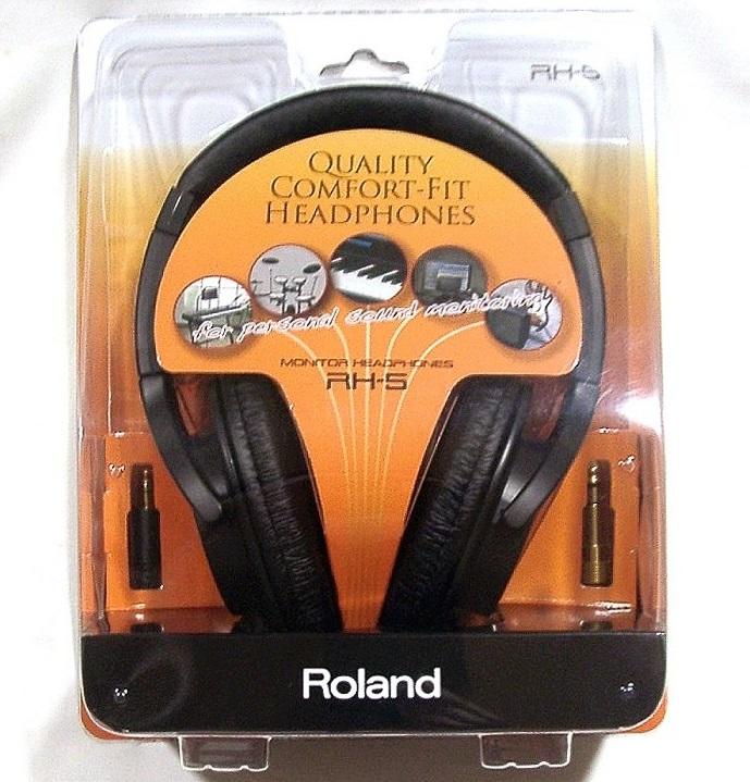 樂蘭 Roland RH-5 耳機 高音質耳罩式耳機∼電子琴耳機/電鋼琴耳機/電子鼓耳機/音響耳機