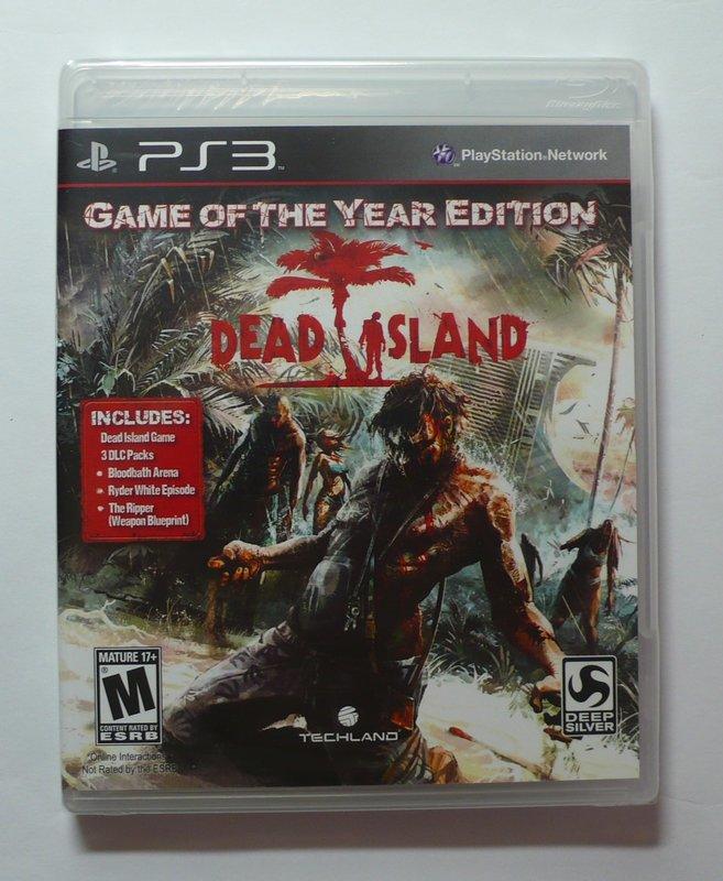 （ 全新未拆封 + 免運費 ） 美版  PS3  死亡之島年度完整版 ~不是亞版或亞美版的喔~