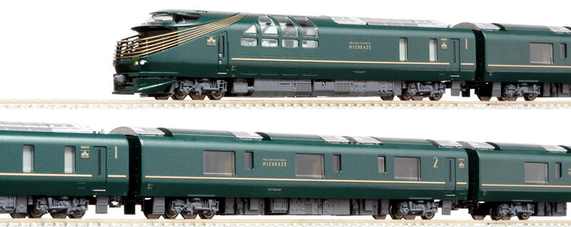 KATO火車收藏》KATO 10-1570 87系「TWILIGHT EXPRESS 瑞風」 10両 
