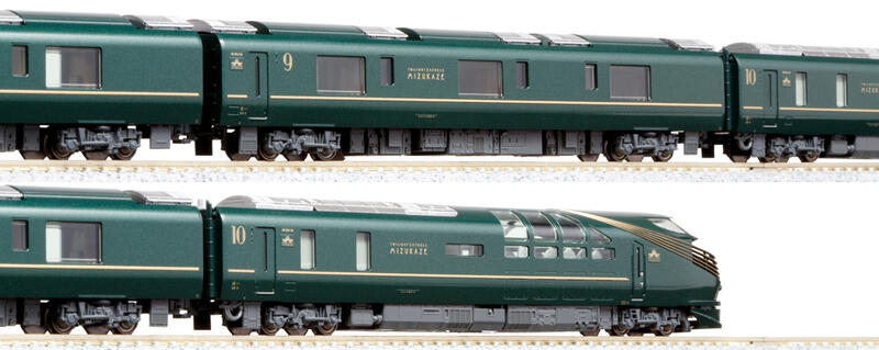 1K N_DC KATO カトー 10-1570 87系 TWILIGHT EXPRESS 瑞風 10両セット - 鉄道模型