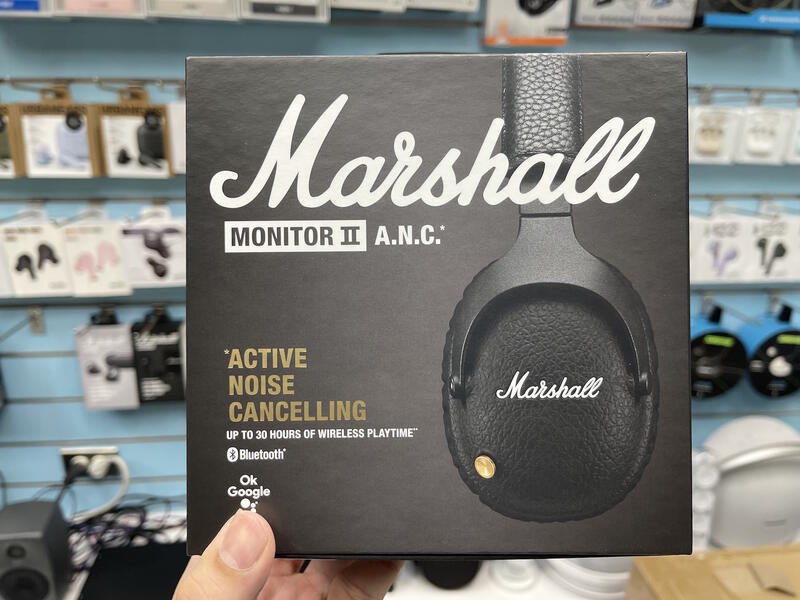 禾豐音響 公司貨 Marshall Monitor II A.N.C.主動式抗噪藍牙耳機