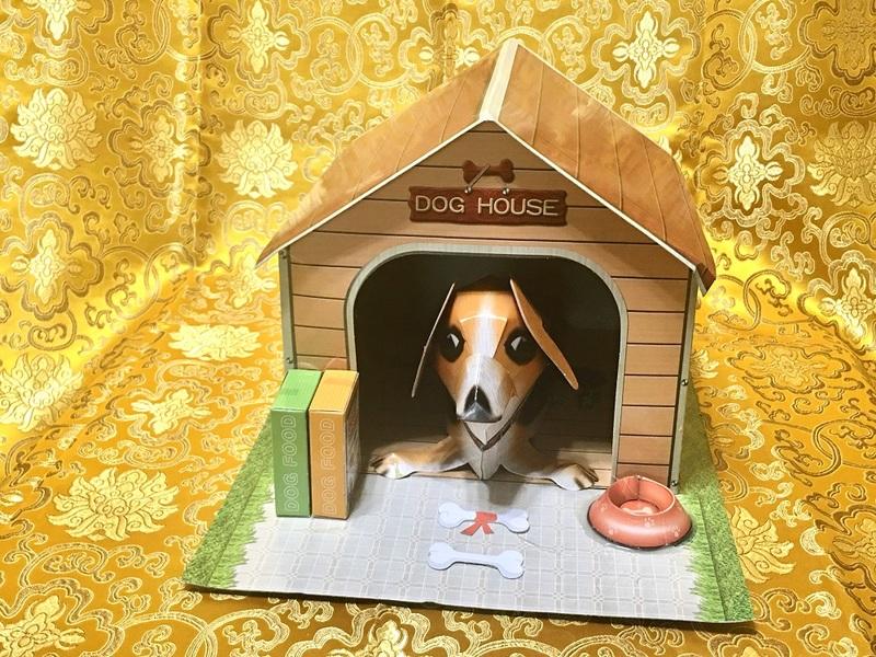 元寶山紙品~紙紮狗屋、思念的毛小孩給牠一間專屬的狗屋、讓毛小孩有一個依歸、最佳禮物(一組330元)