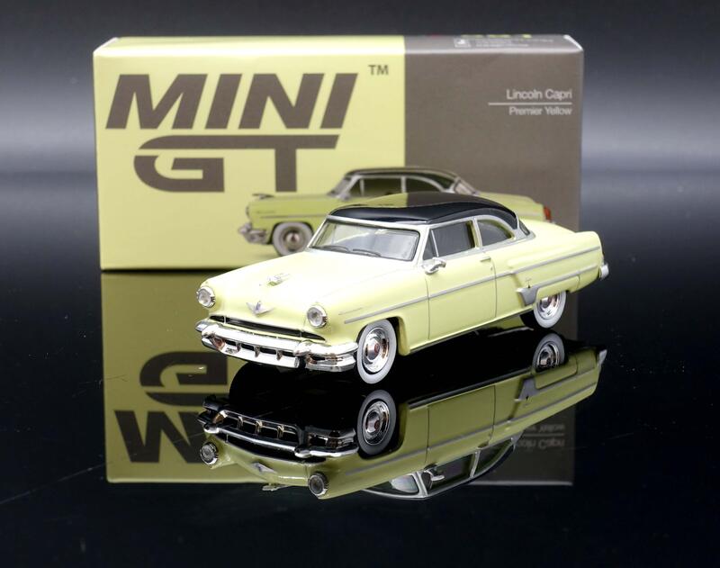 MASH】現貨特價Mini GT 1/64 Lincoln Capri 1954 Premier 左駕#561