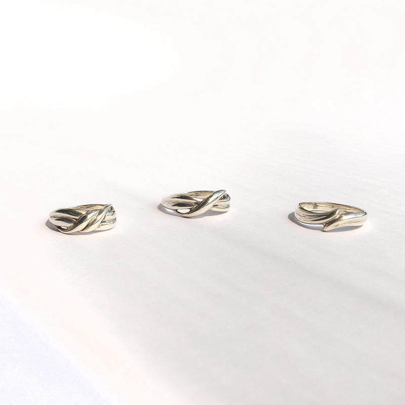 日本 YAMACO 多款純銀線條造型戒指 | 日本 925銀 手作 GEM系列