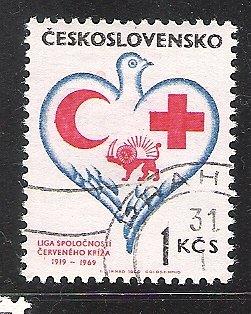 ~防癆.慈善.紅十字票集散地~ 1969, Jan. 31 CZECHOSLOVAKIA發行1枚