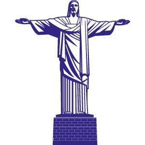Jesus 巨大耶穌雕像 壁貼 基督教 天主教 聖母瑪利亞 裝飾 裝潢 十字架聖經 卡典西德 卡點西德 電腦刻字 割字