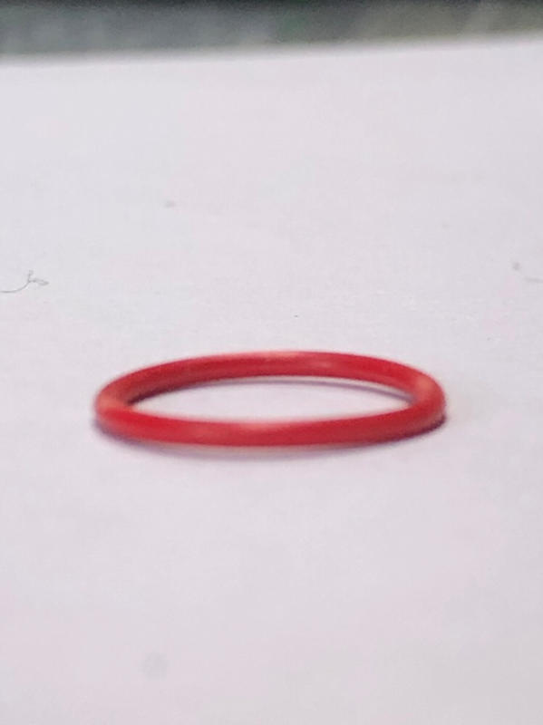 0型環。內徑11mm 線徑1mm. 材質EPDM 紅色 （一批5000條/可零售最低200條）