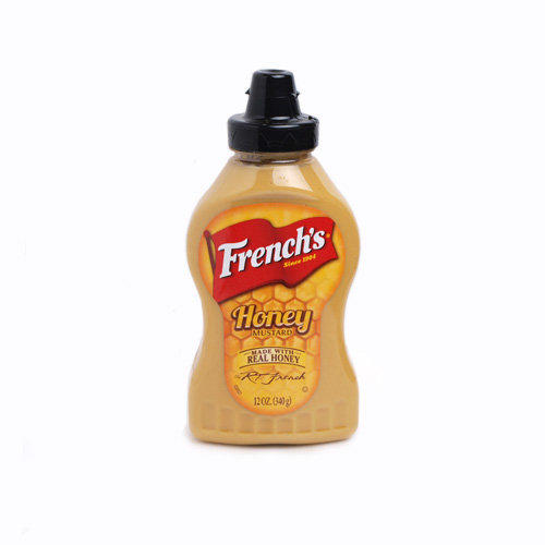 美國French's法式熱狗大亨堡專用蜂蜜芥末醬-擠壓瓶