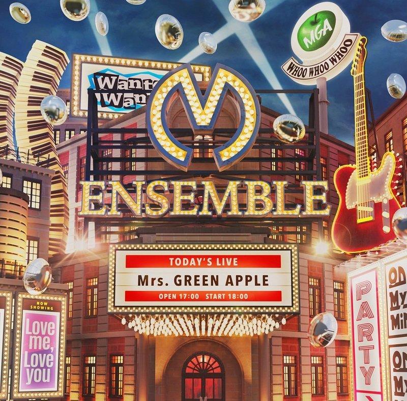 ☆代購☆Mrs. GREEN APPLE 3rd專輯「ENSEMBLE」初回限定盤(CD+DVD
